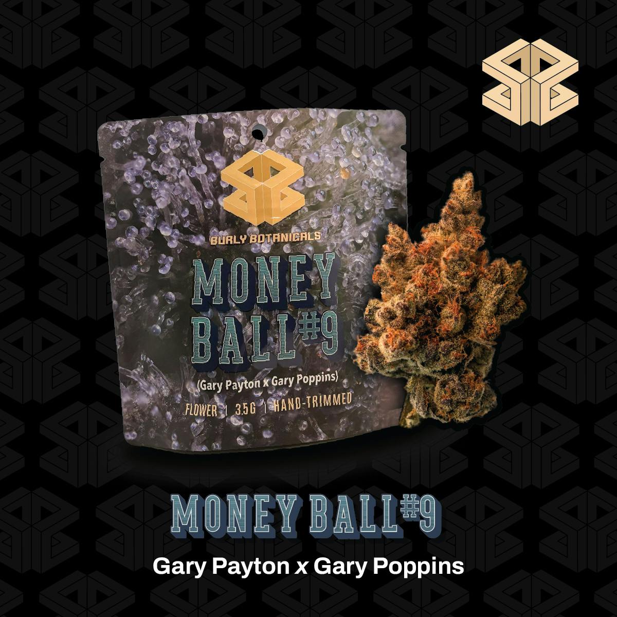 Burly Botanicals | Money Ball #9 | 3.5g | Pre-Pack