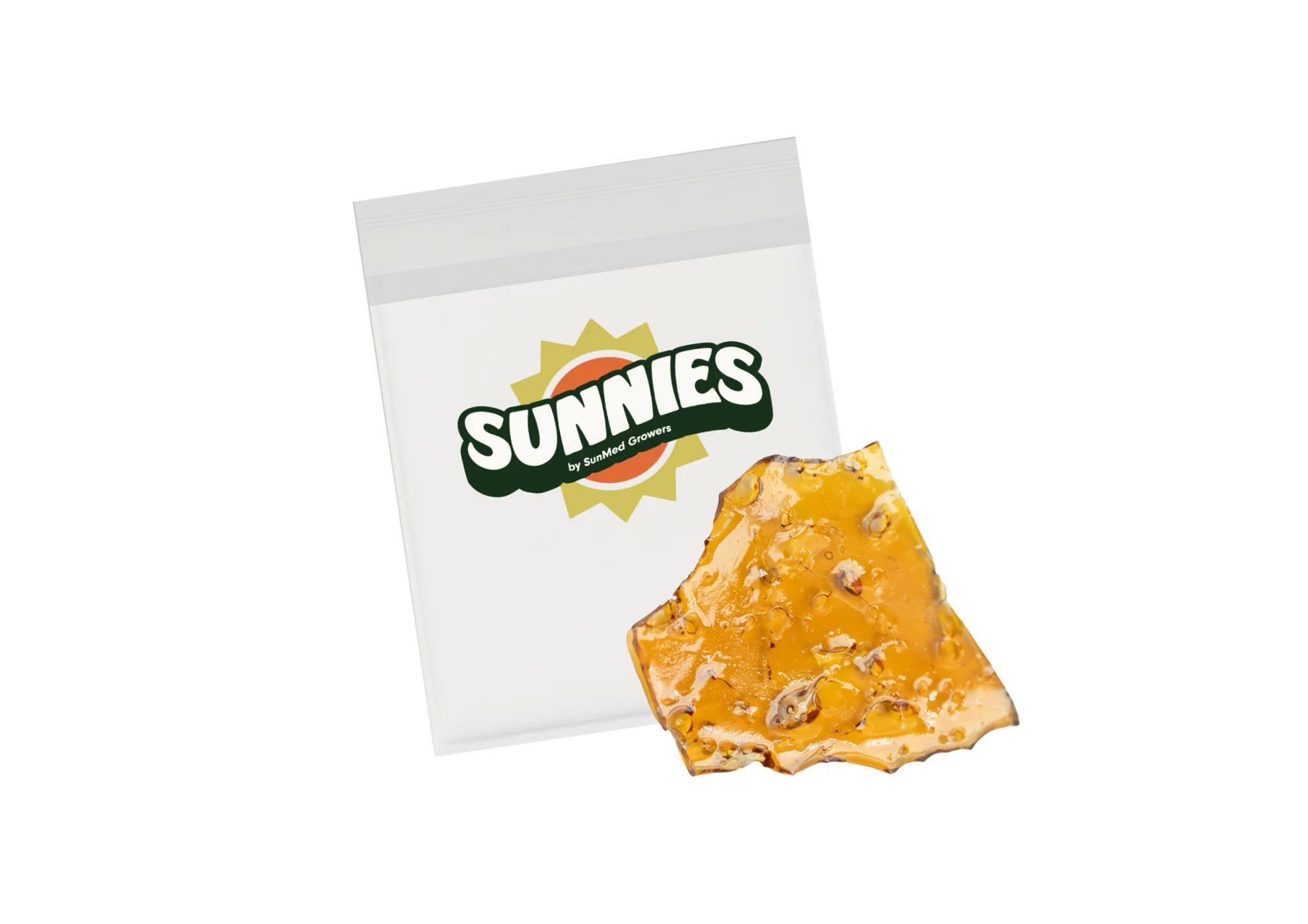 GMO x Skywalker OG Cured Resin Shatter 1.0g at Stoked Dispensary