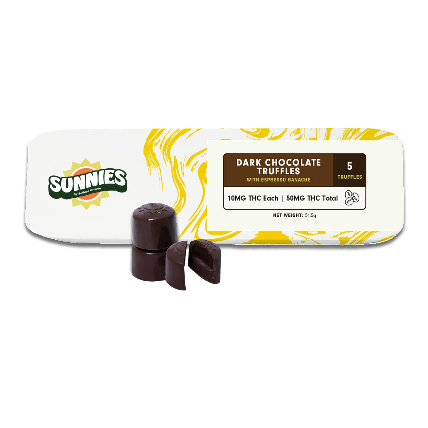Truffles Dark Chocolate Espresso 50mg
