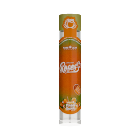 ORANGE SHANDY Roses Long Stem Indica 1G | Liquid Diamond Infused
