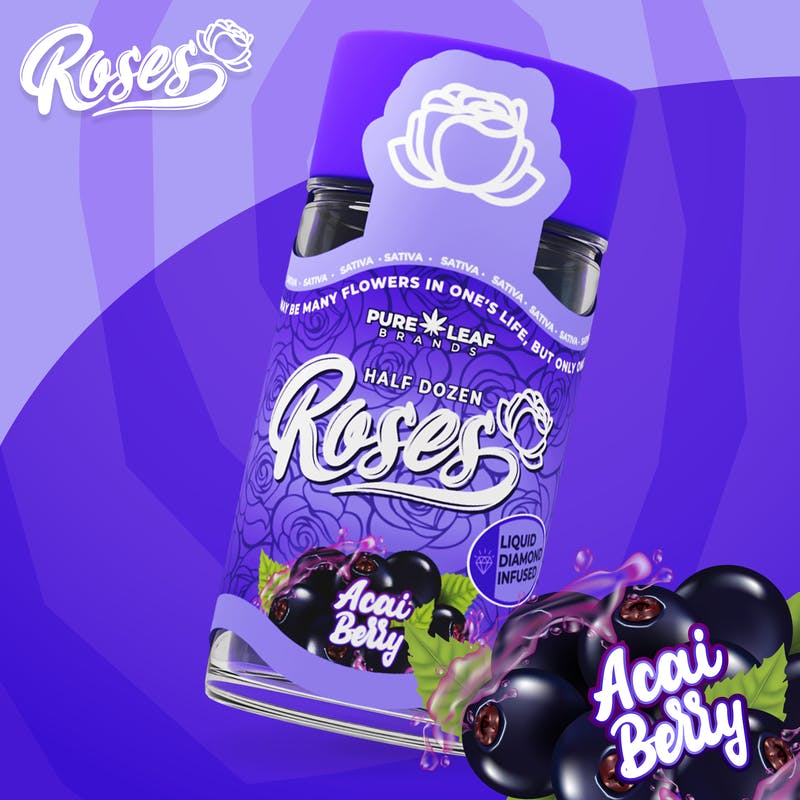 Acai Berry | LQD Infused Minis | 0.6g each | 6pk by Roses