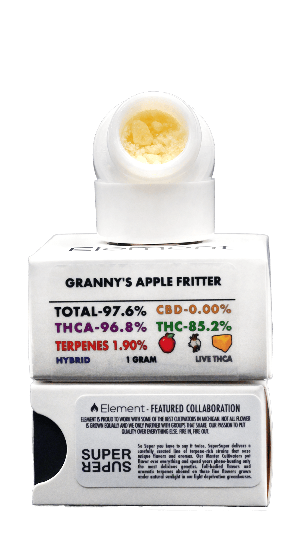 Element Live THCA 1g - Granny's Apple Fritter