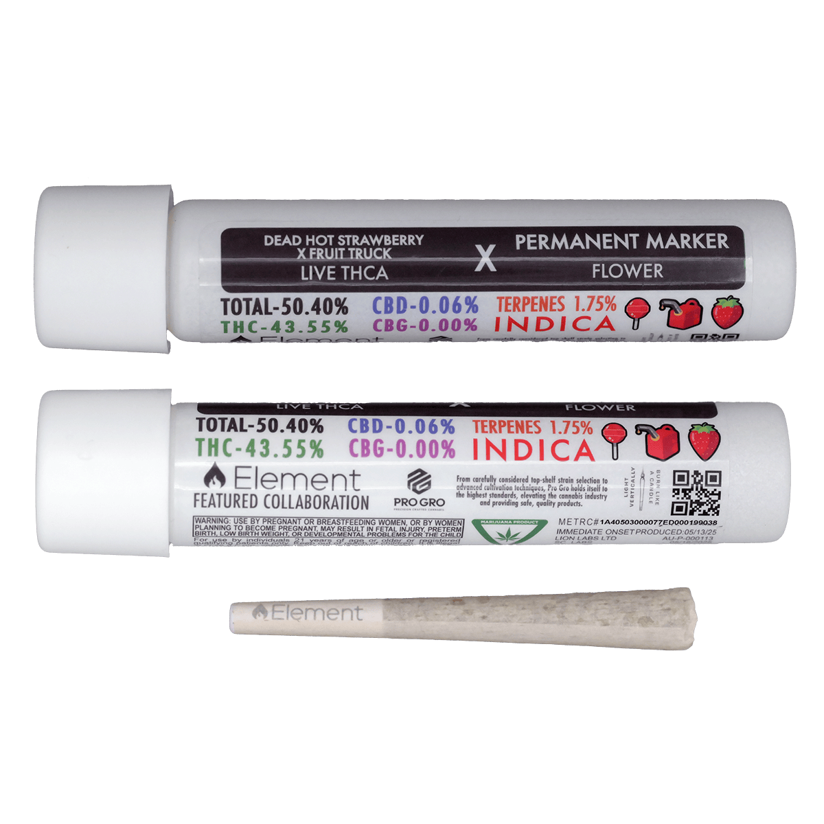 Permanent Marker Dead Hot Strawberryxfruit