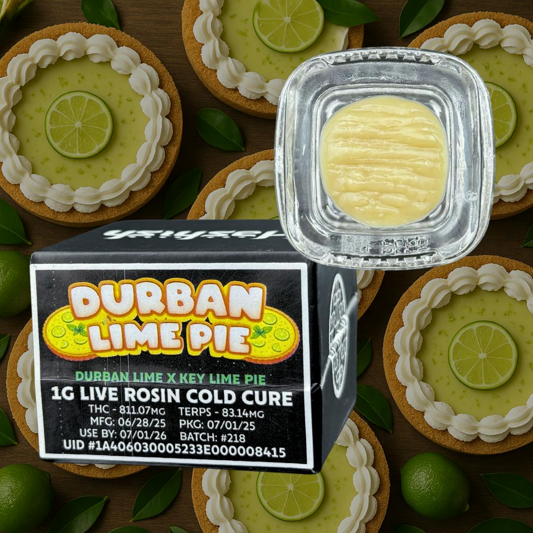 Durban lime pie 1g Rosin