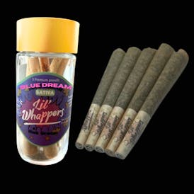 Lil Whappers infused prerolls Blue Dream pack of 5