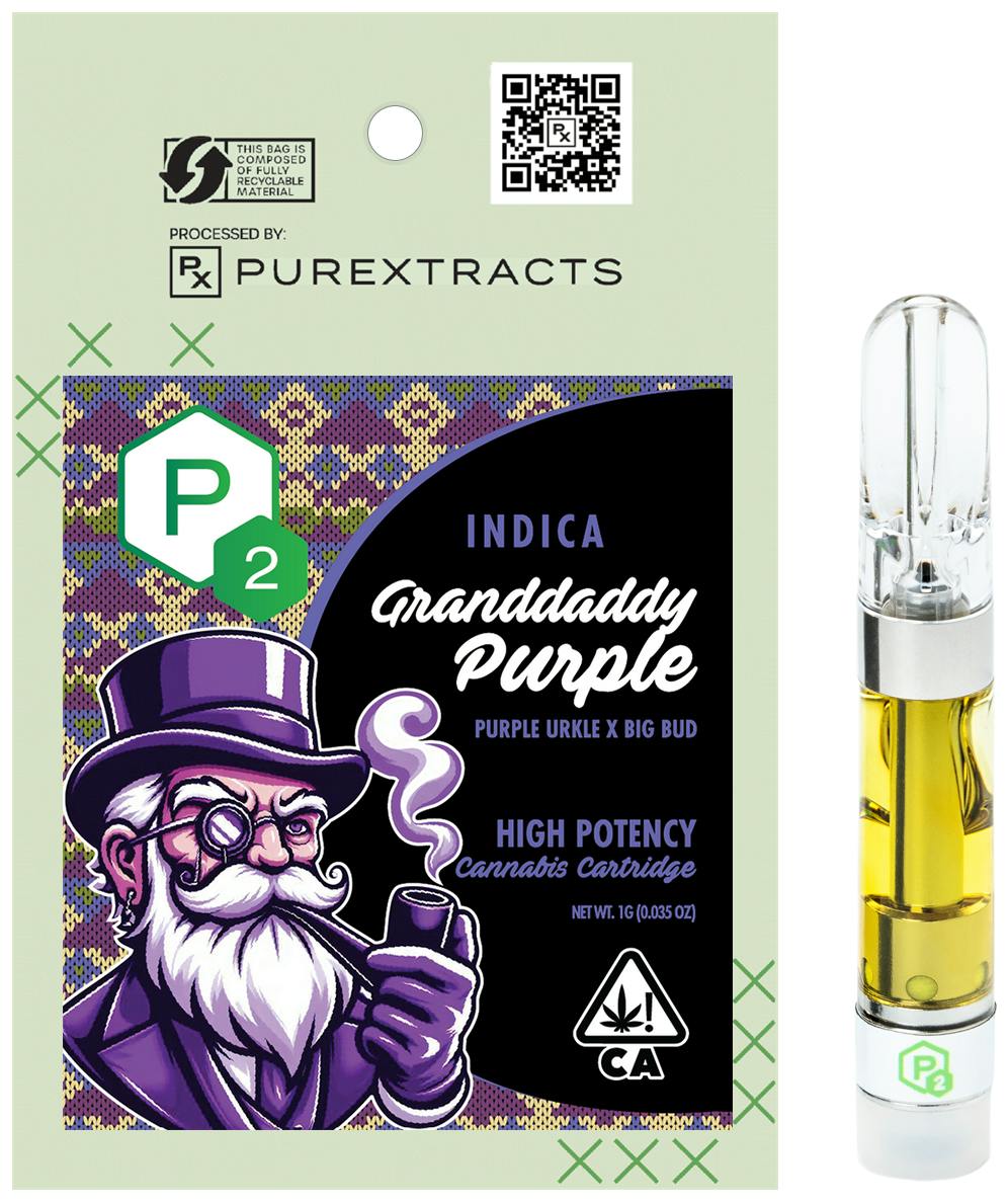 GDP (Indica) - P2 High Potency Cartridge - 1g