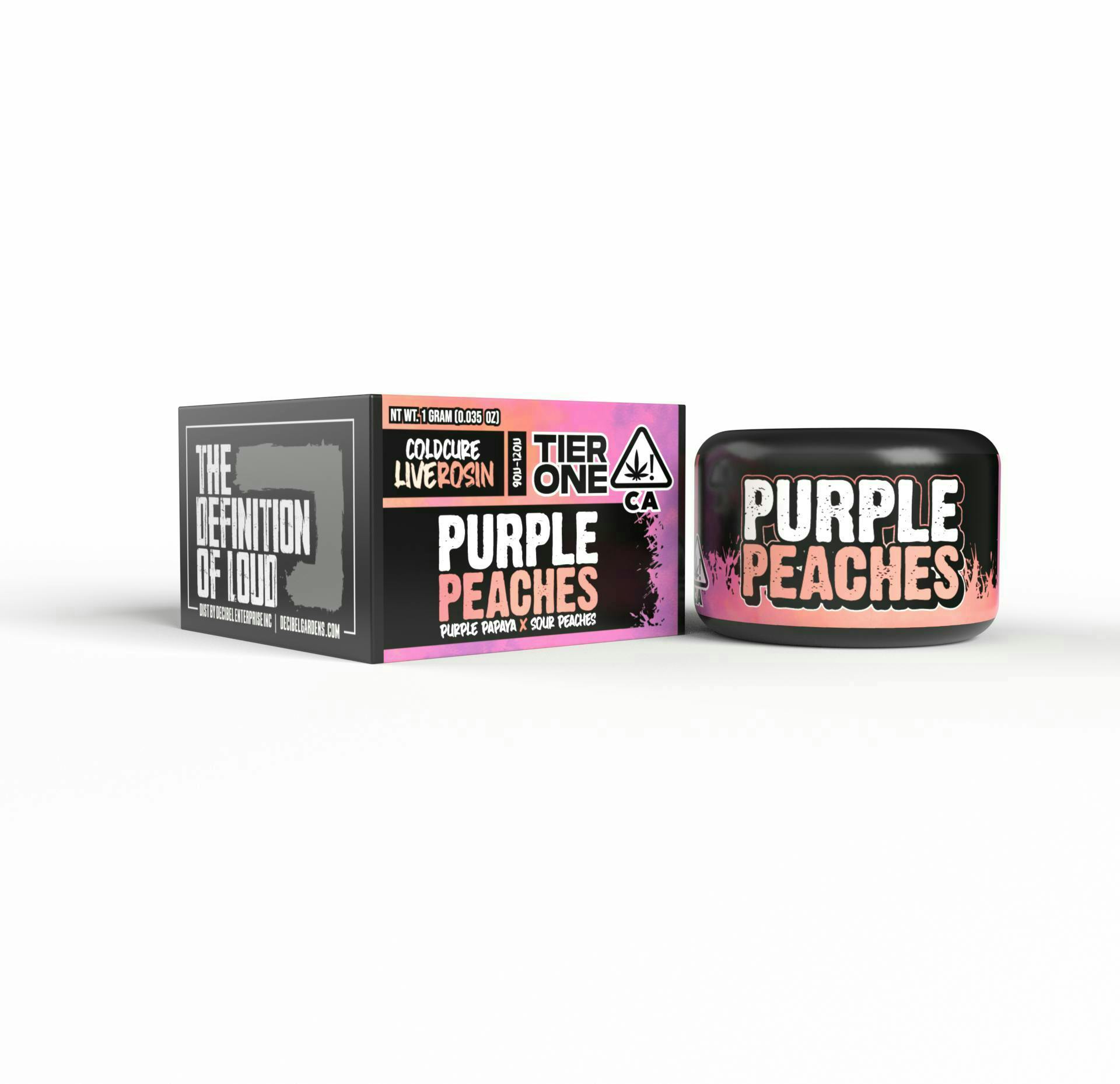 Decibel Gardens: Purple Peaches