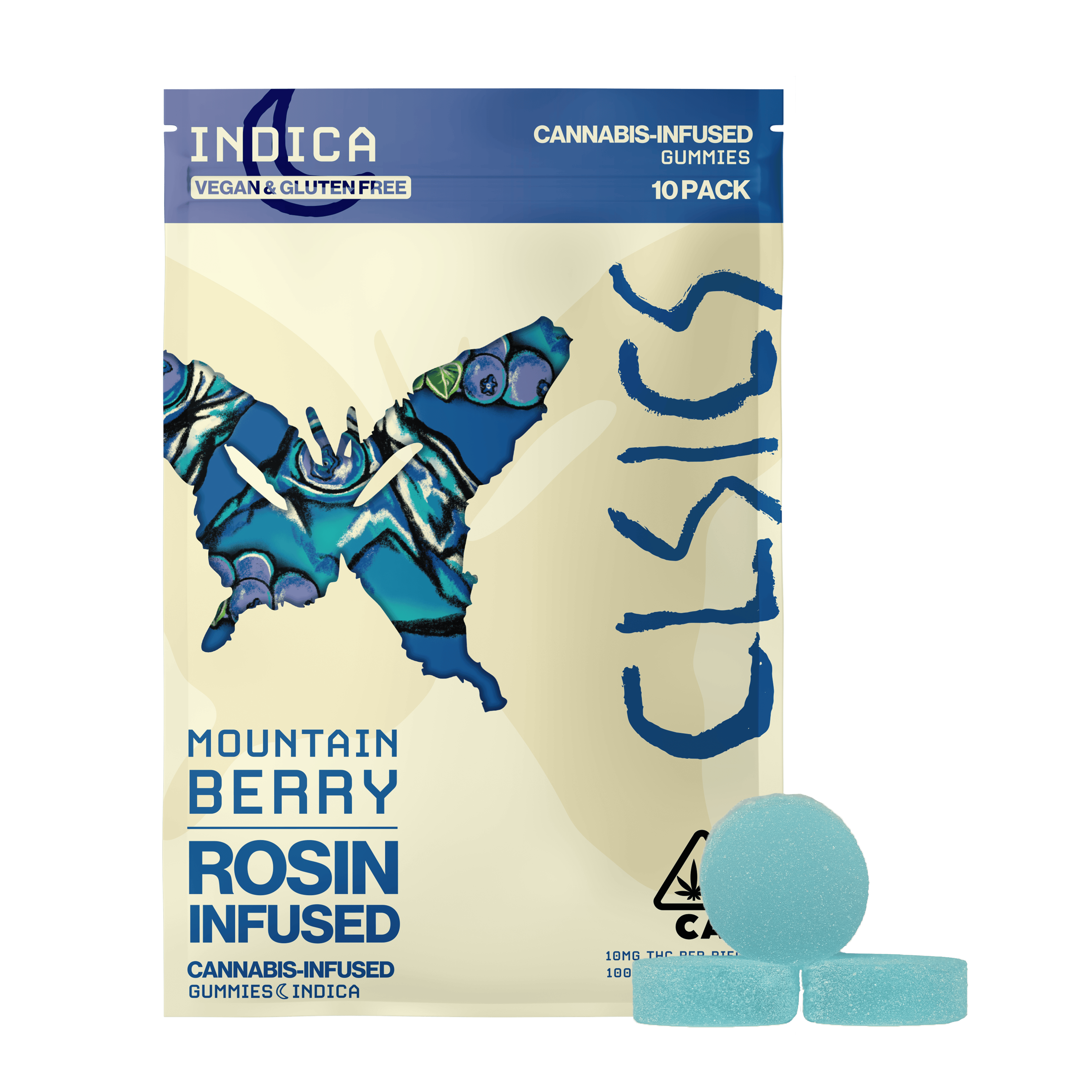 CLSICS Rosin & Rosin Infused Pre Rolls — Mountain Berry