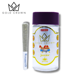 Gold Crown | Junior Jesters | Infused Pre Rolls 3.5g | Bomb Pop