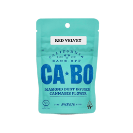 CABO Diamond Dust Infused 3.5g Flower - Red Velvet - Hybrid