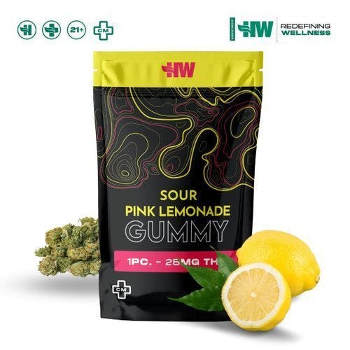 Hw Gummy Sour Pink Lemonade