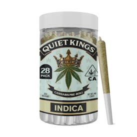 QUIET KINGS-PREROLL MULTIPACK-MIXED LIGHT-SOUR BUBBA-14G