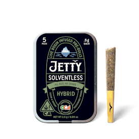 White Cookies x Hash Burger Live Resin Infused Pre-Roll 5 Pack (2.5g)