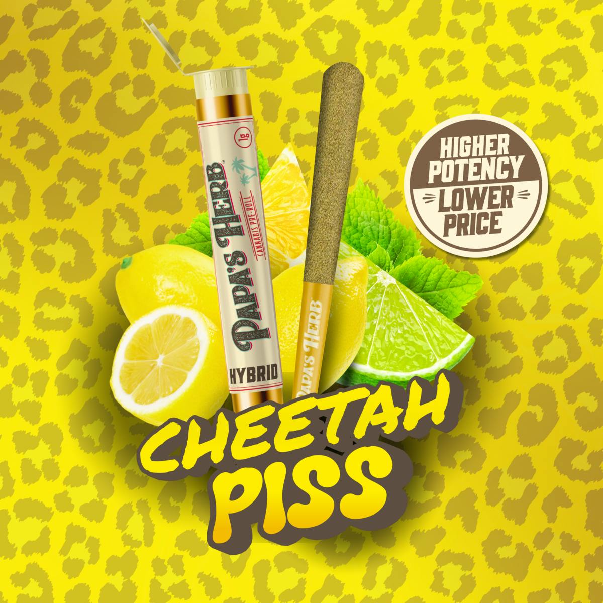 Cheetah Piss 1G Preroll