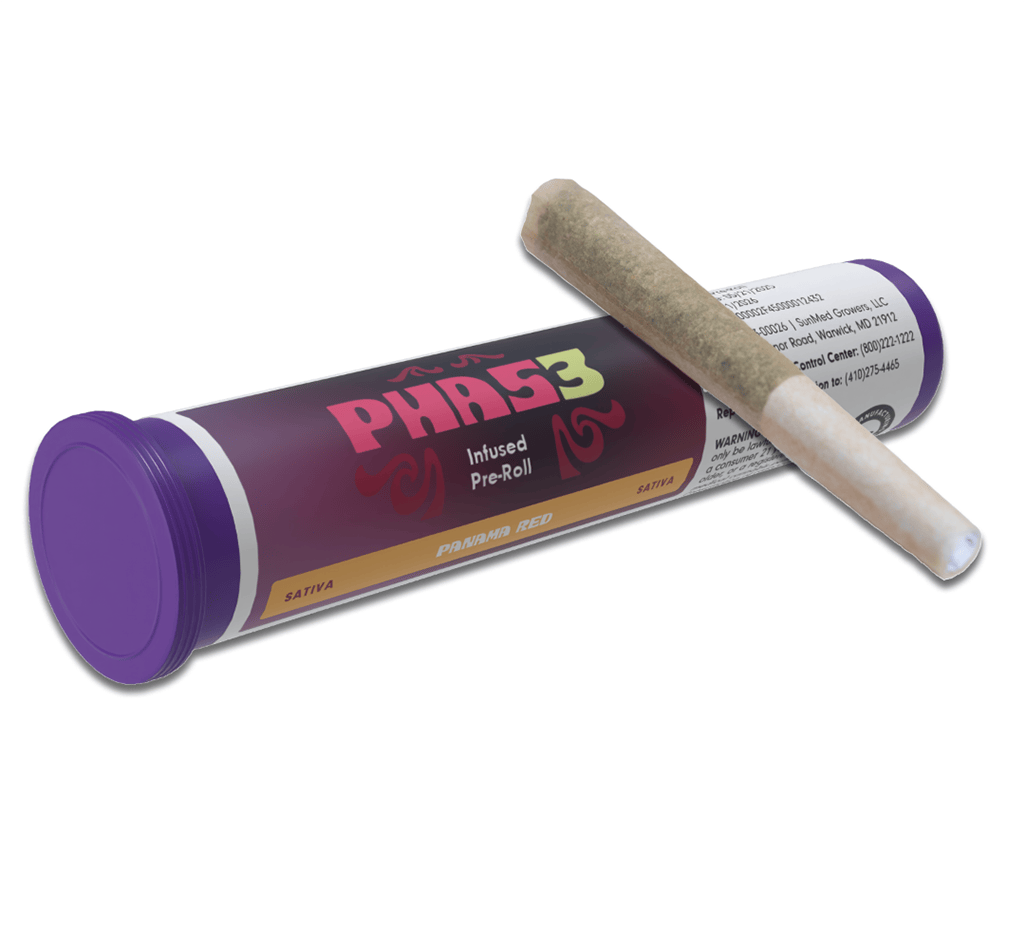 Panama Red Diamond Duster Infused Pre Roll 1.0g at Cookies Baltimore Cannabis Dispensary