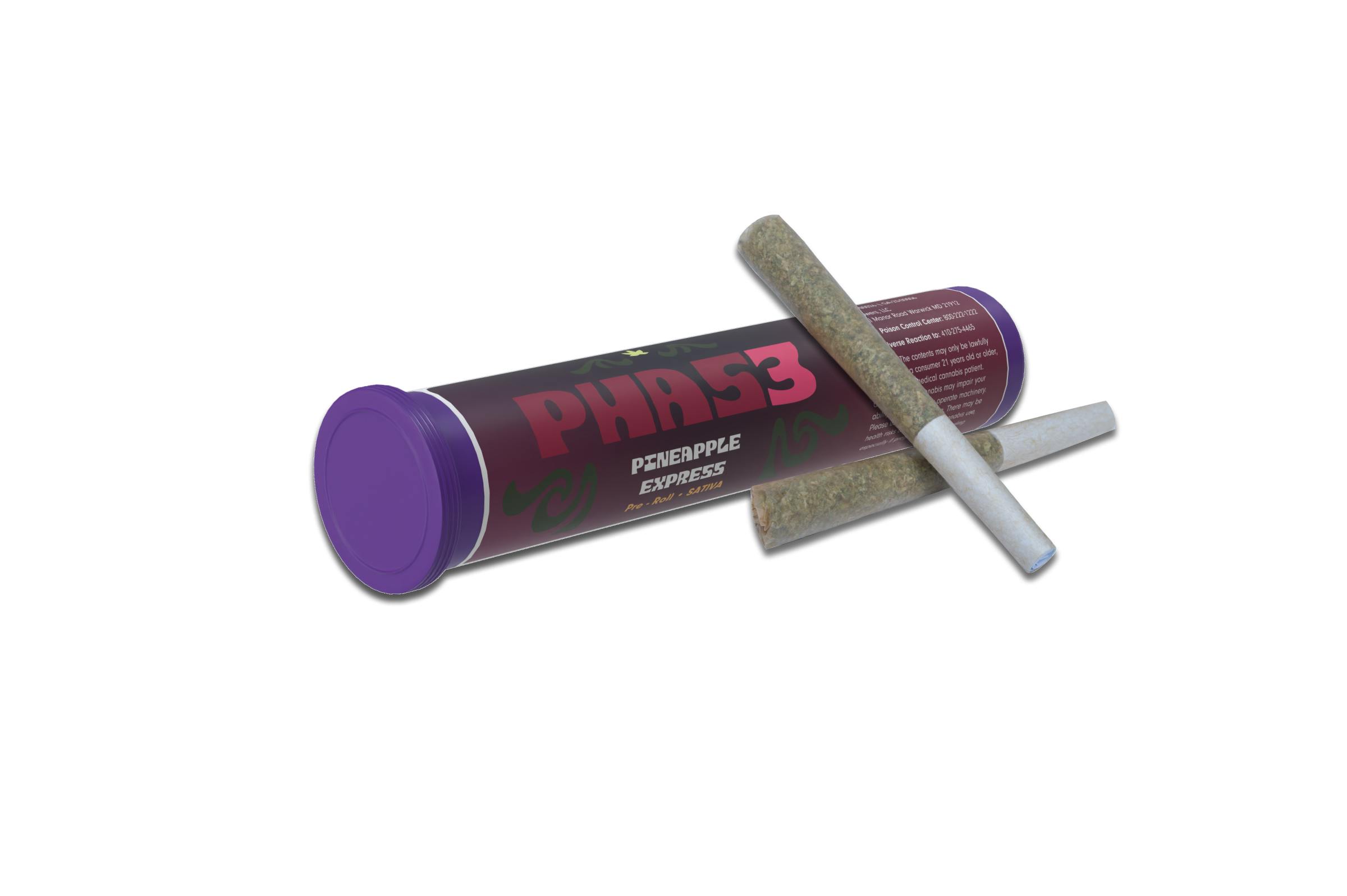 Pineapple Express Pre Roll 0.5g/2 Pack