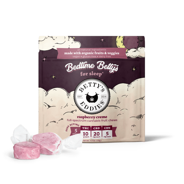 Bedtime Betty's • Raspberry Creme for Sleep [5pk] - DE - Betty's