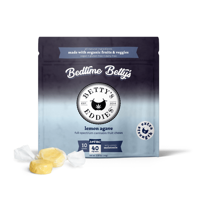 Bedtime Betty's HIGH DOSE • Lemon Agave for Sleep [10pk] - DE by Betty's Eddies
