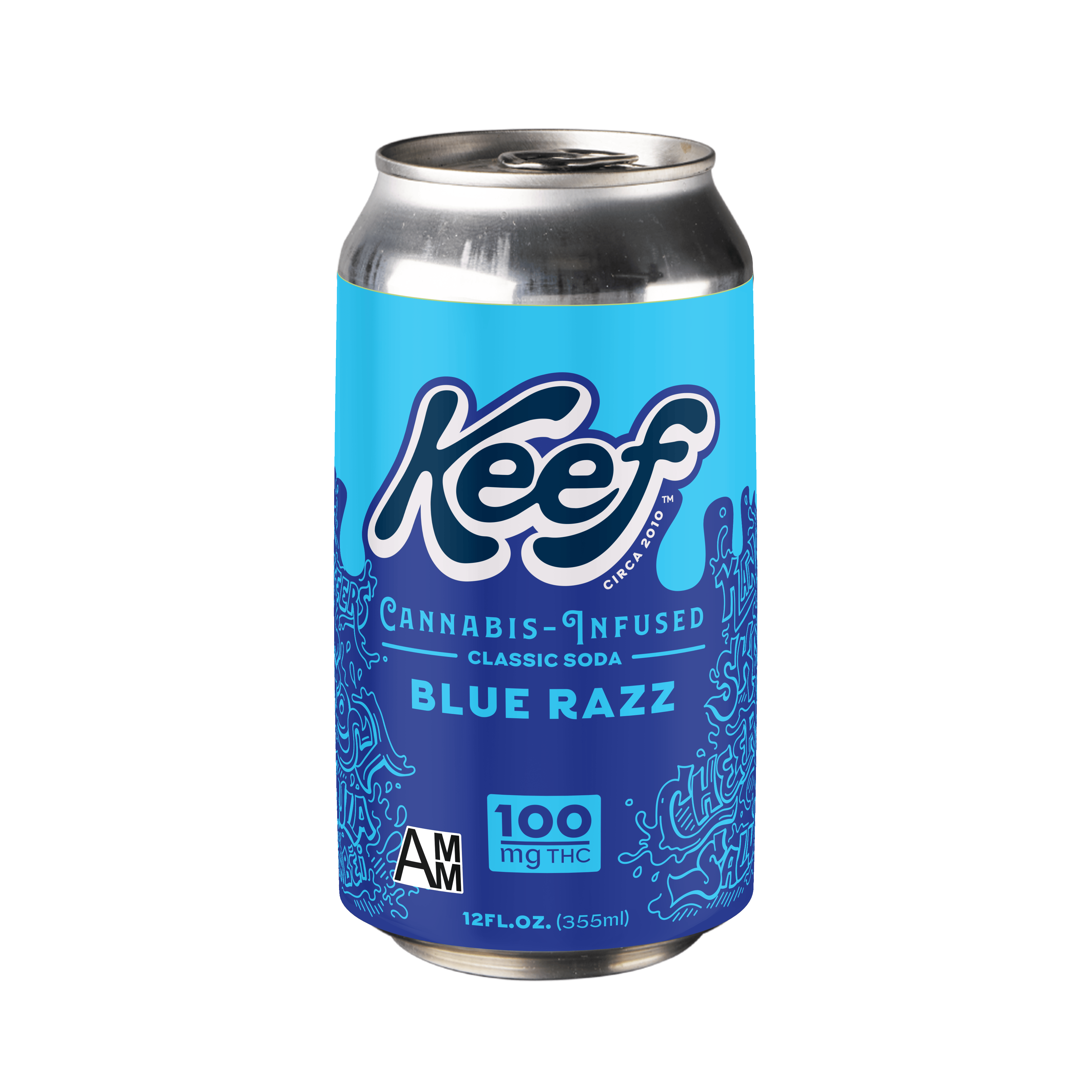 Keef Classic Soda Xtreme Blue Razz | 100mg