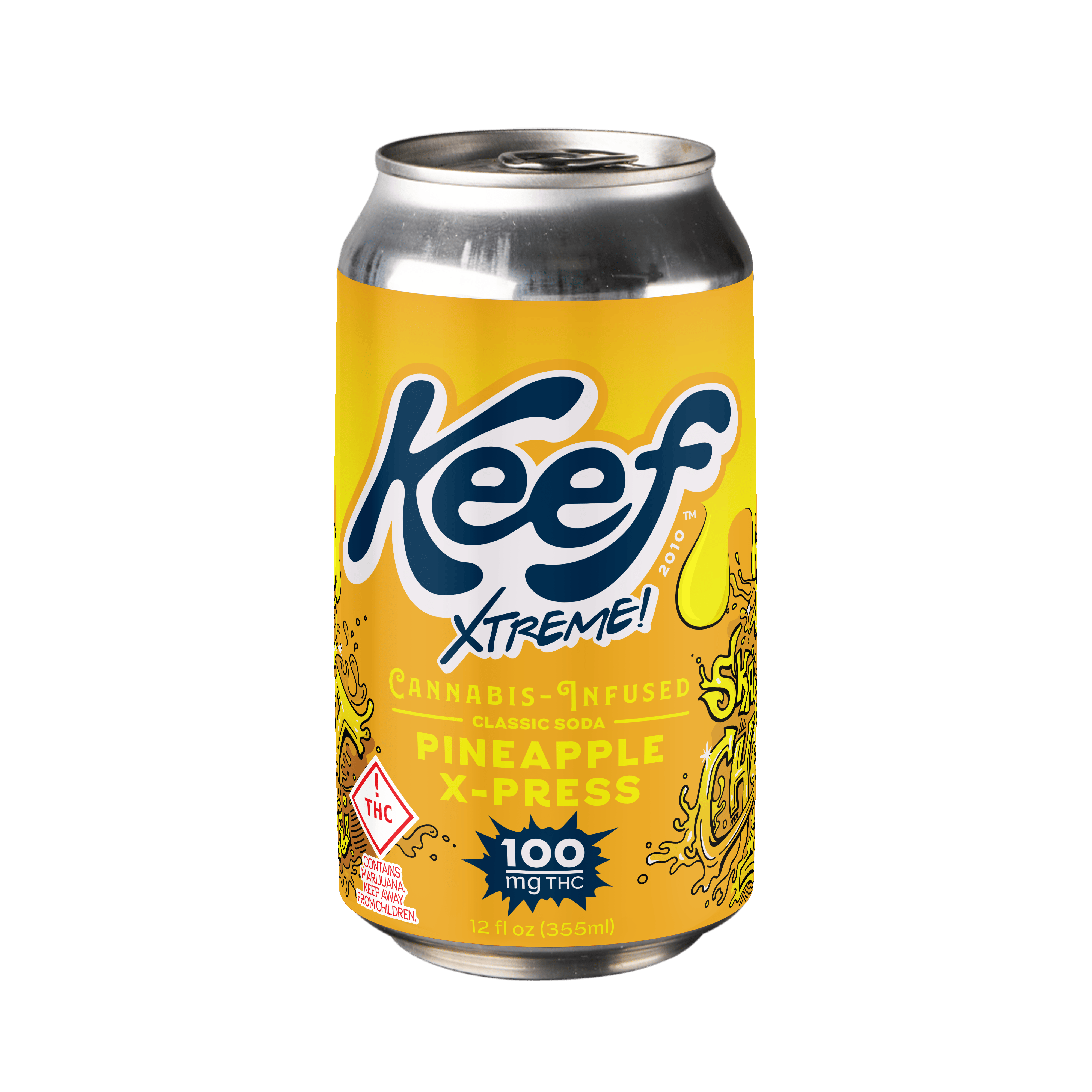 Keef Classic Soda Xtreme Pineapple X-Press | 100mg