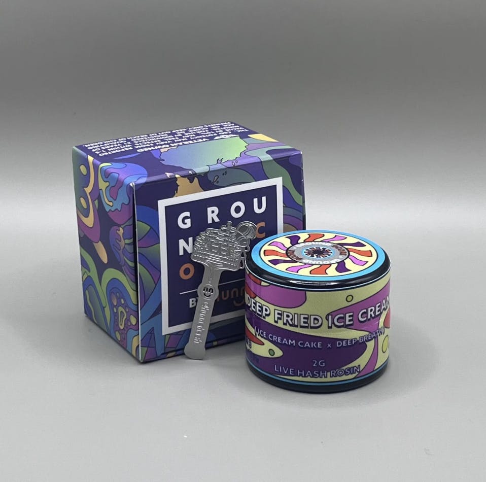 Deep Fried Ice Cream Rosin