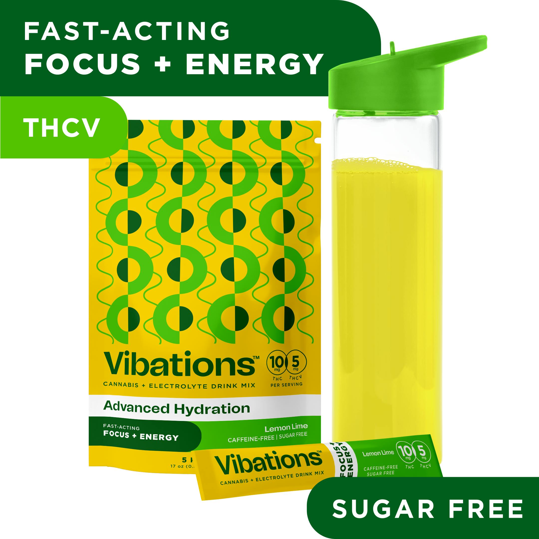 Advanced Hydration Focus Energy Lemon