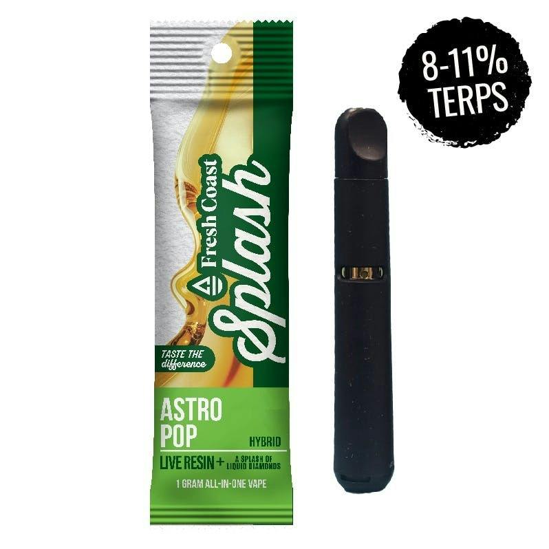 Fresh Coast | Astro Pop | Splash Live Resin 1G Disposable | Hybrid by Fresh Coast