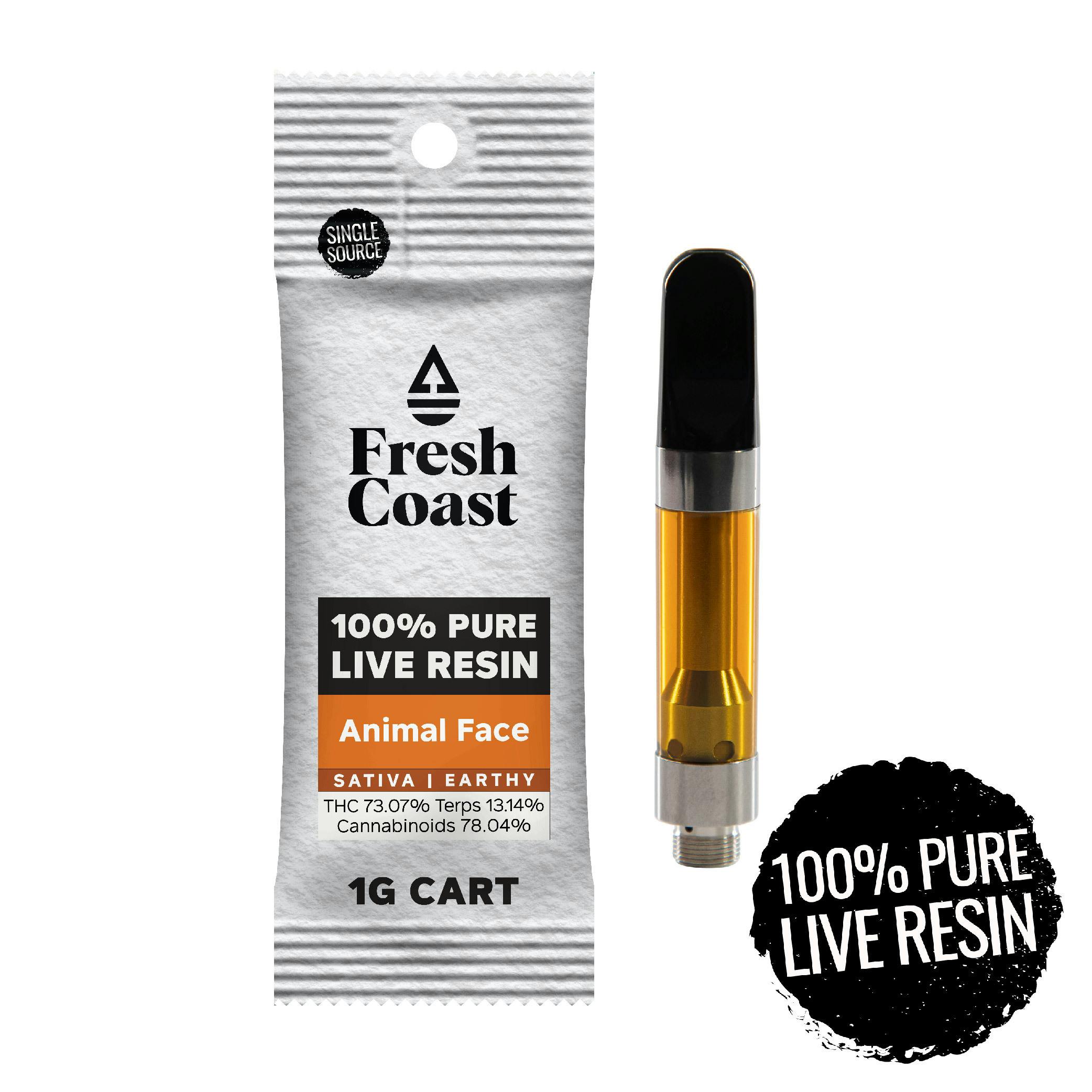 Animal Face | Live Resin Cartridge | 1g