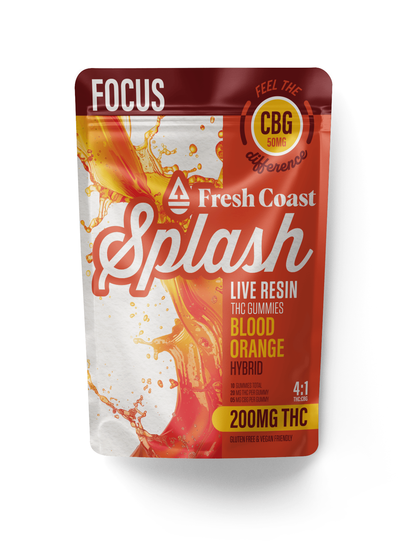 Splash Live Resin Gummies Hybrid