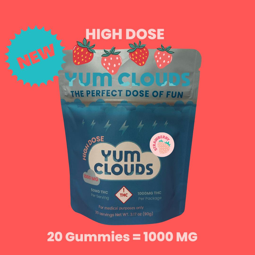 1000 MG STRAWBERRY Gummies