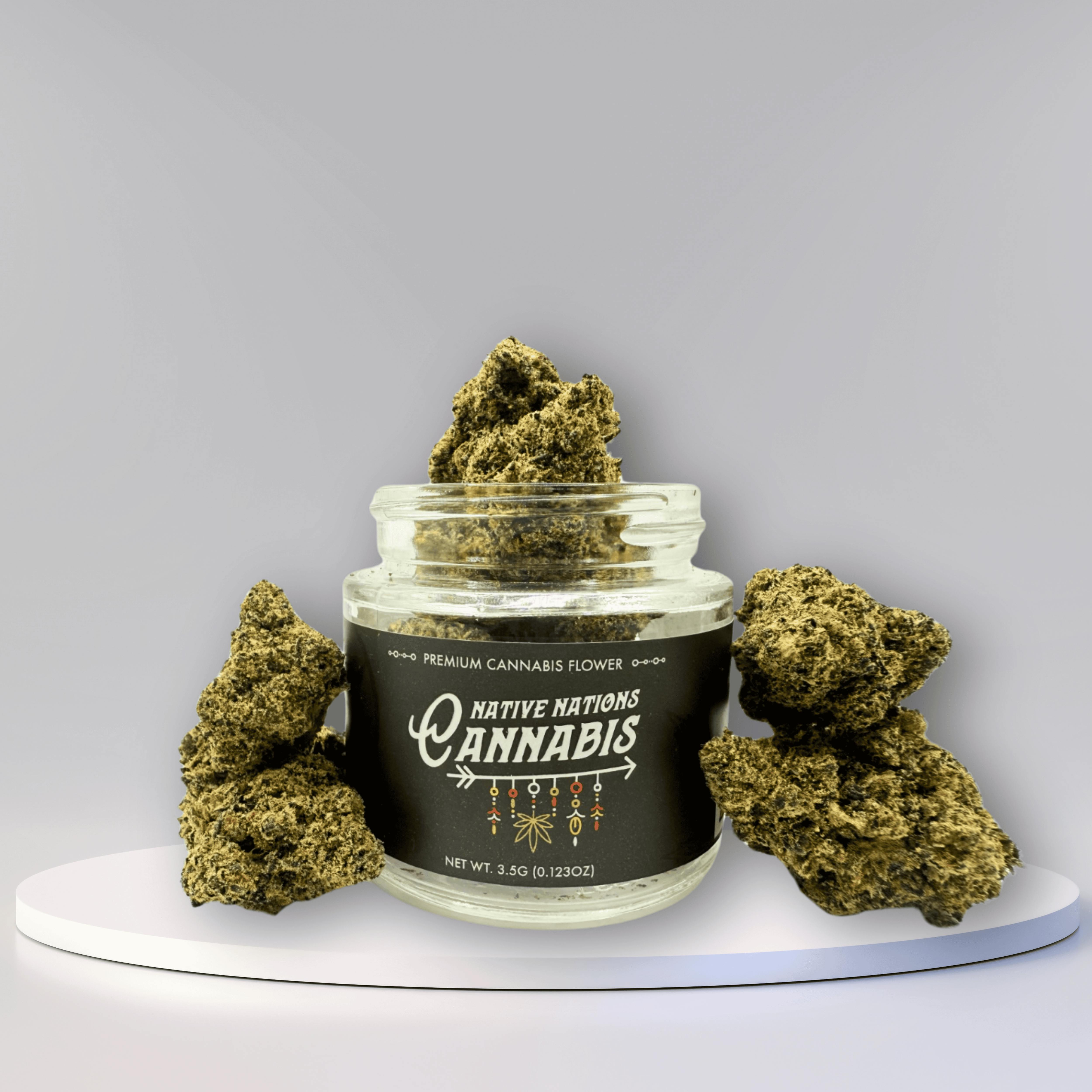 NNC-NY 3.5g Flower - Cajun Mints by Native Nations Cannabis NY
