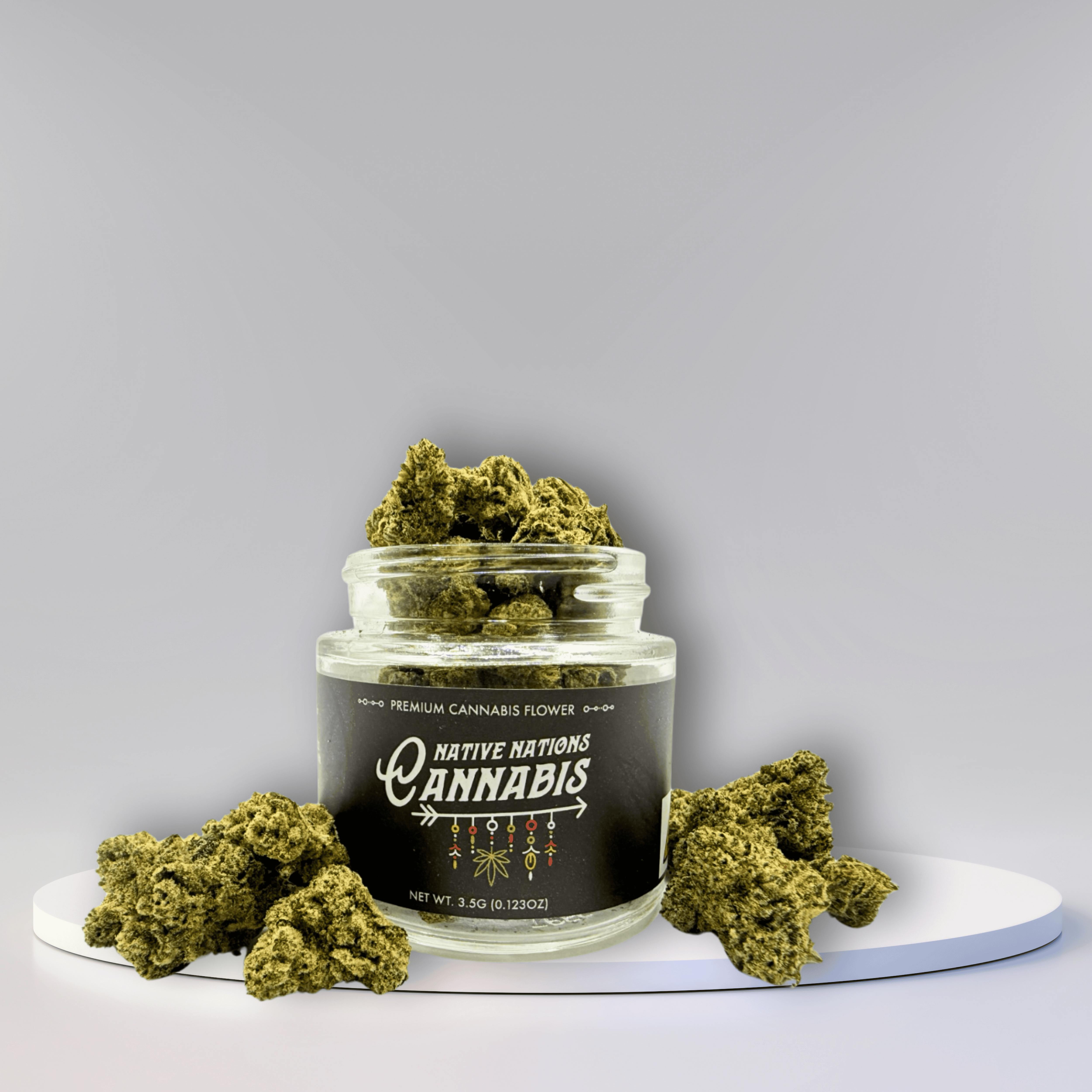 NNC-NY 3.5g Flower - Strawberry Lemonade by Native Nations Cannabis NY