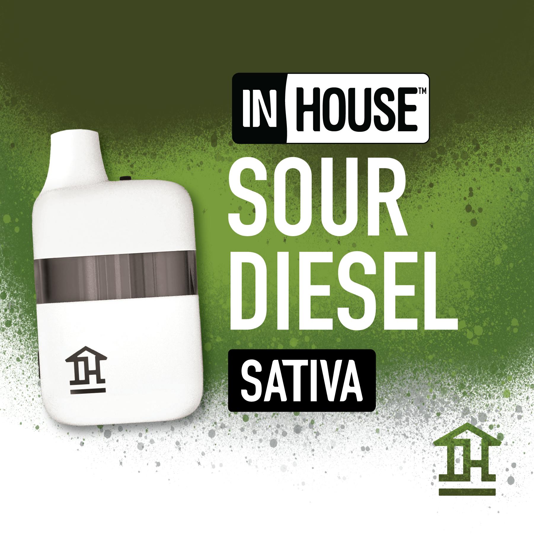 InHouse - Sour Diesel AIO Vape 2g by InHouse