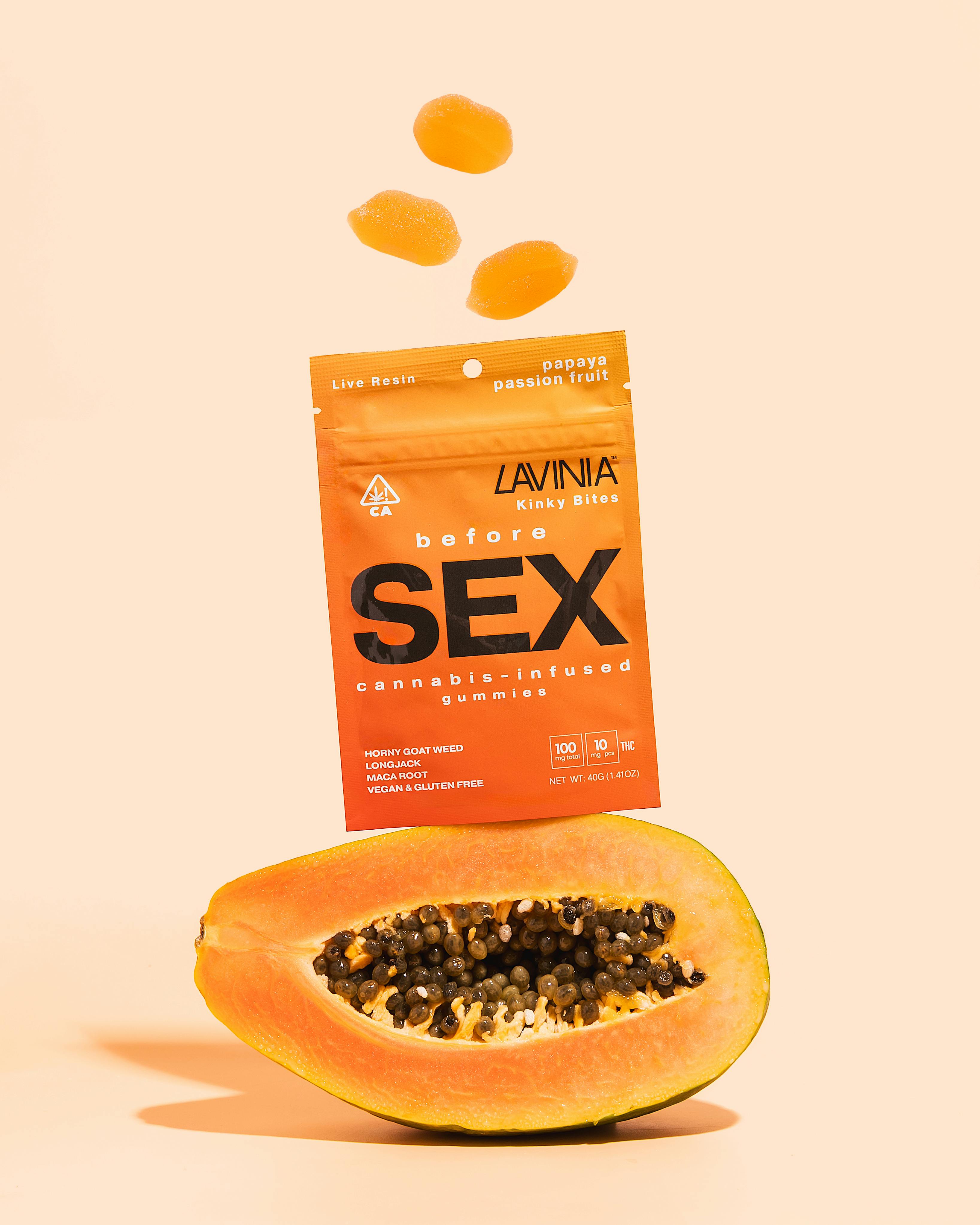 Lavinia — Kinky Bites – Papaya Passion Fruit
