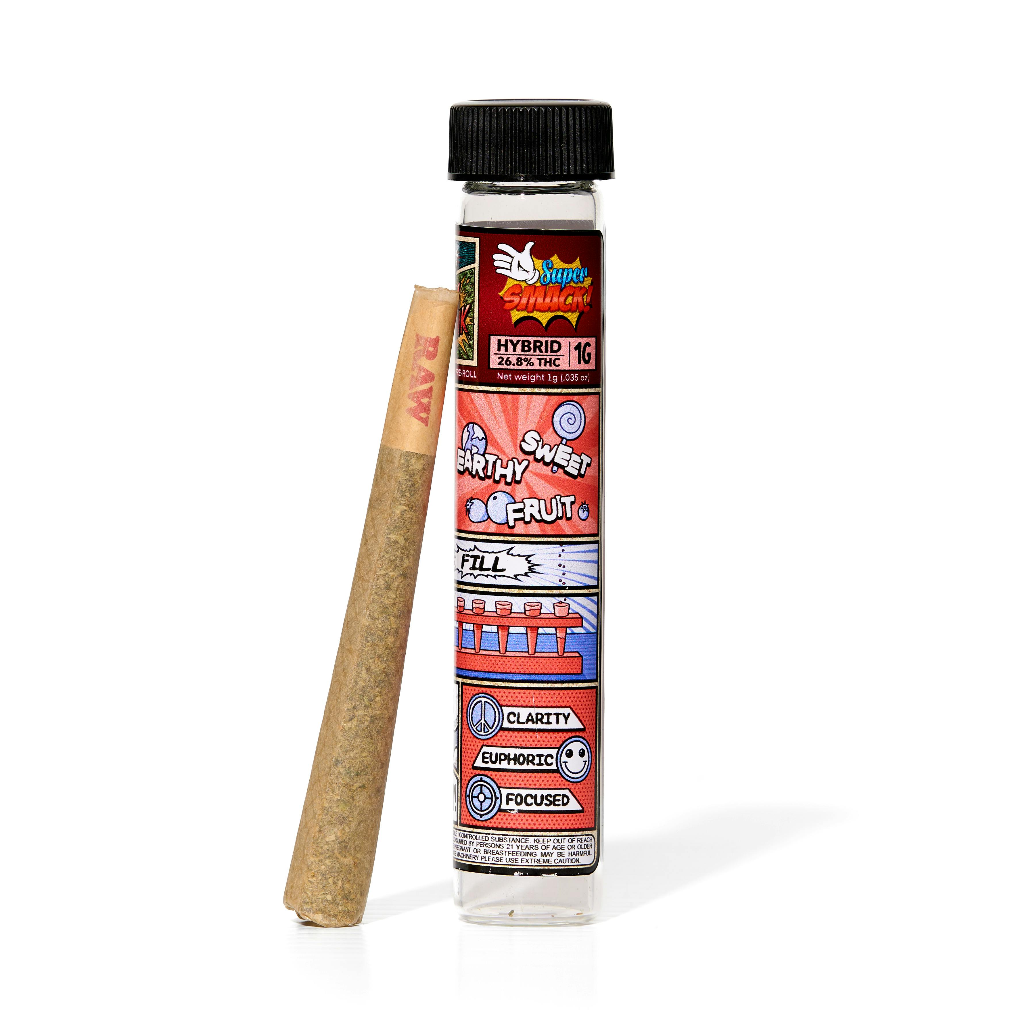 Super Smack Pre Roll 1g