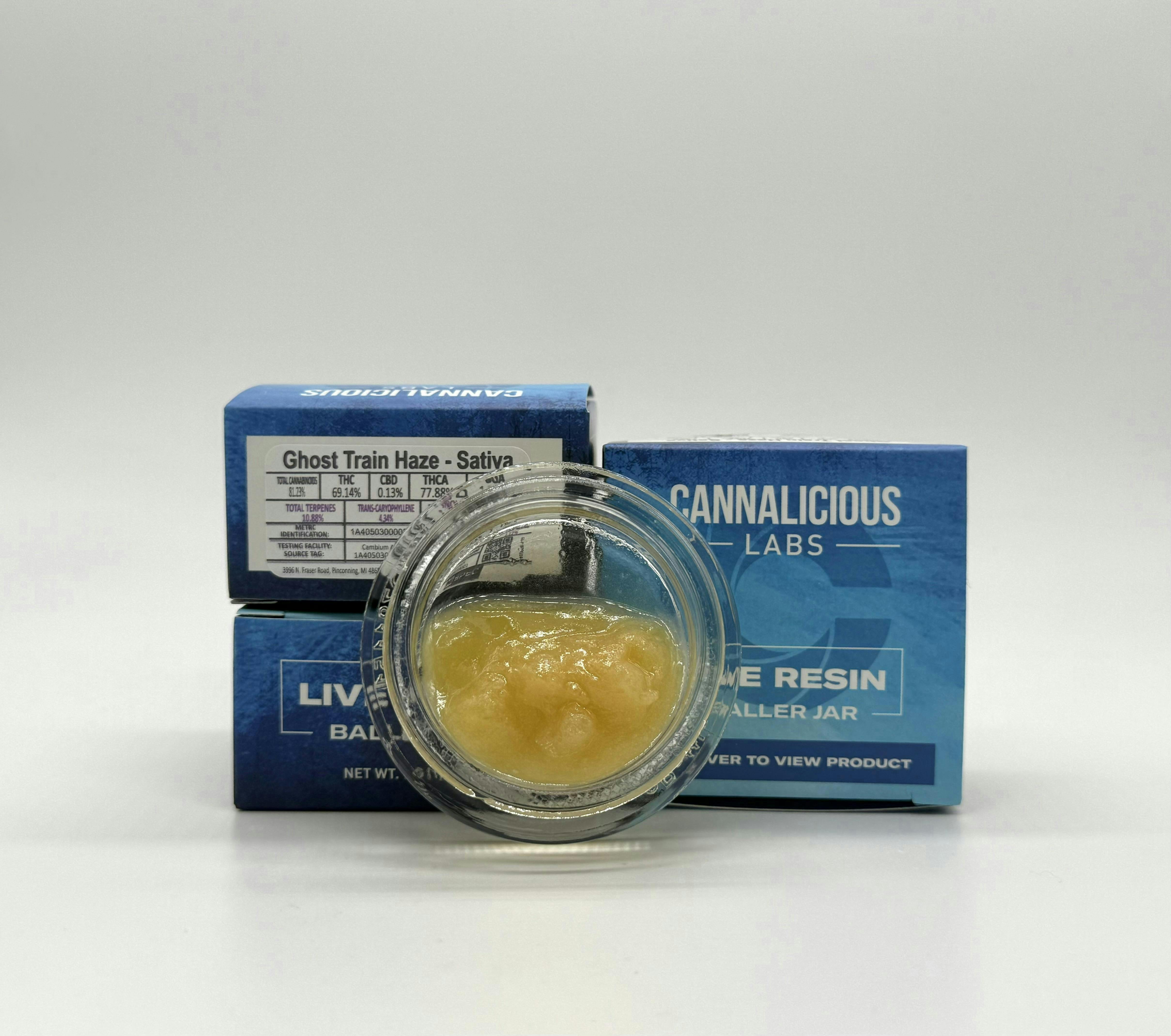 Ghost Tain Haze | Live Resin Badder | 7g