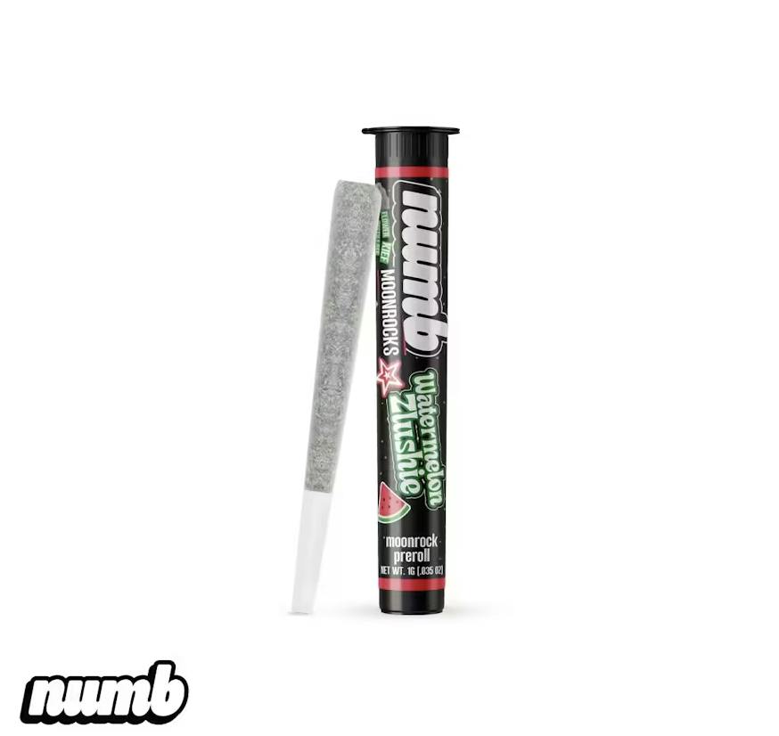 Numb | Watermelon Zlushie | Moonrock Pre Roll | 1.2G