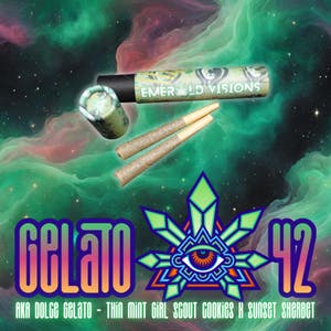 Gelato 42 - 2 Half Gram Packaged Prerolls