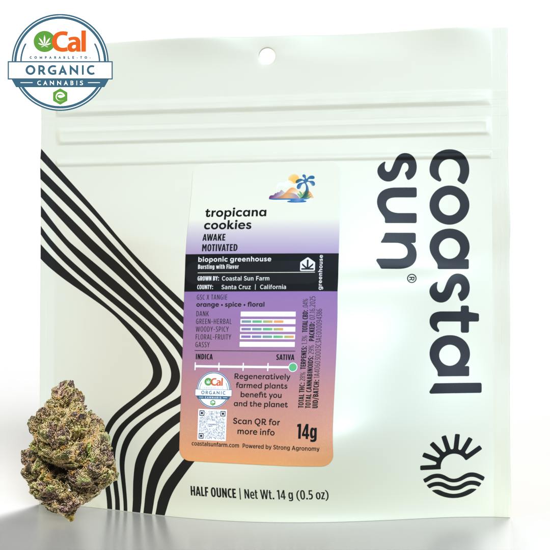 Tropicana Cookies Greenhouse Flower 14g - Coastal Sun