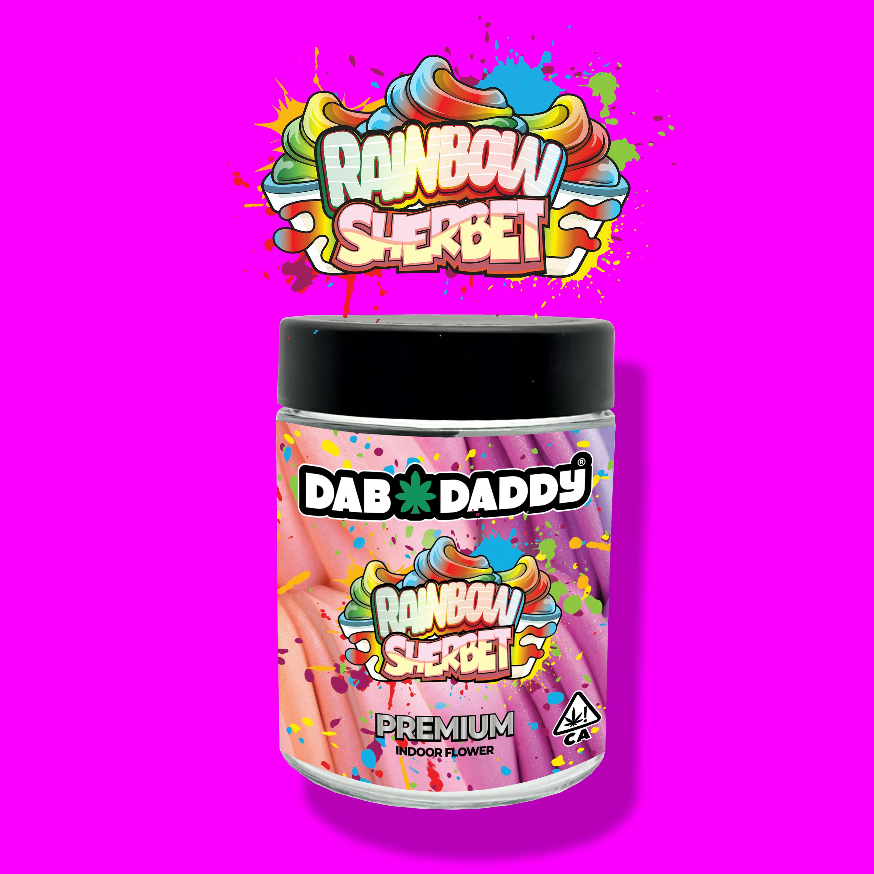 Dab Daddy Ⓡ: Rainbow Sherbet Dab Daddy