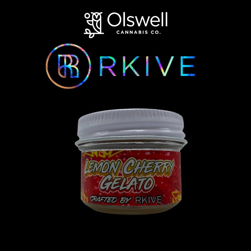 Olswell x Rkive | Lemon Cherry Gelato | 5g | Hash Rosin - Rkive