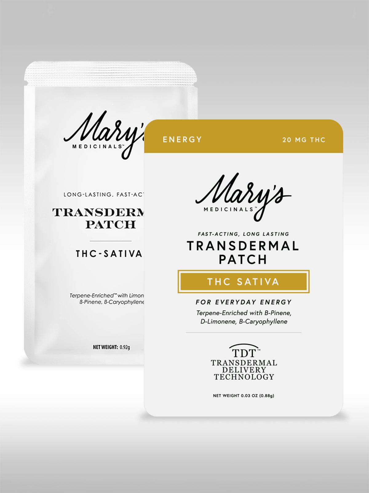 Energy (THC Sativa) Transdermal Patch (CA)