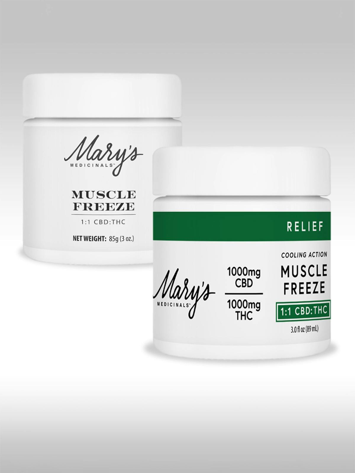 Mary's Medicinals | 1:1 Relief | Muscle Freeze | 1000mg by Mary's Medicinals™