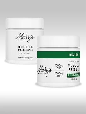 Mary's Medicinals | 1:1 Relief | Muscle Freeze | 1000mg
