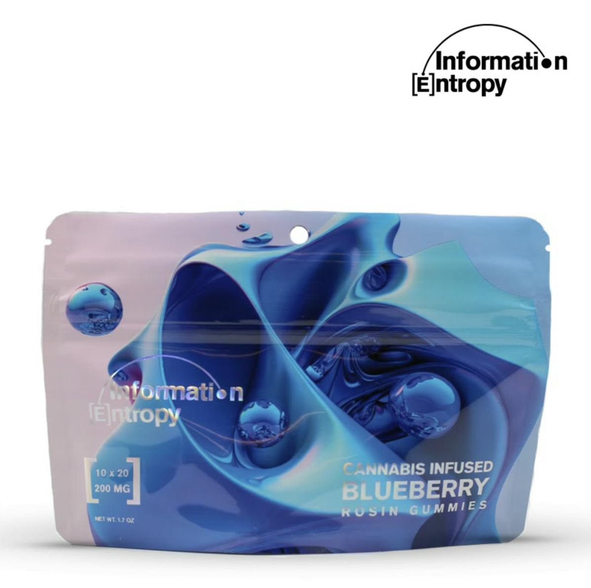 Blueberry Rosin Gummies | 200mg | 10ct | 20mg/ea