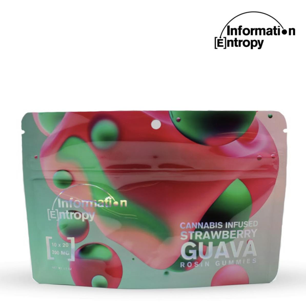 Strawberry Guava Rosin Gummies | 200mg | 10ct | 20mg/ea