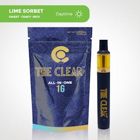 The CLEAR Original All-in-One 1000mg | Lime Sorbet