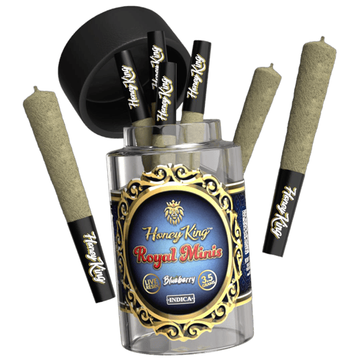 HONEY KING 7X ROYAL MINIS 3.5G - BLUEBERRY by Honey King