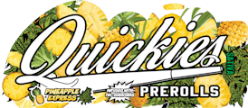 Quickies Prerolls | Infused Pineapple Express 1g