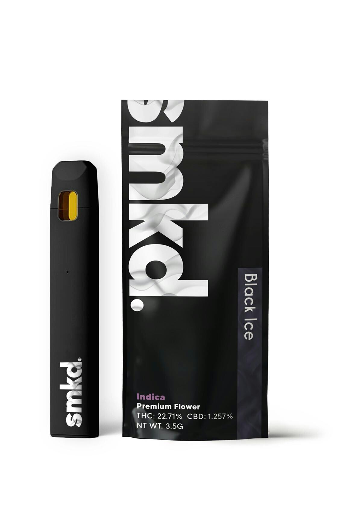 SMKD 1g Disposable Vape - Black Ice